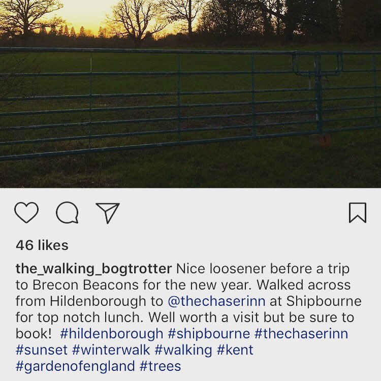 thechaserinn's tweet photo. Don't forget to #joinus after your #countrywalk ! Call us to book a table on 01732 810360 #chaserinn #shipbourne #kent #blowawaythecobwebs https://t.co/pGVFoLGdBQ