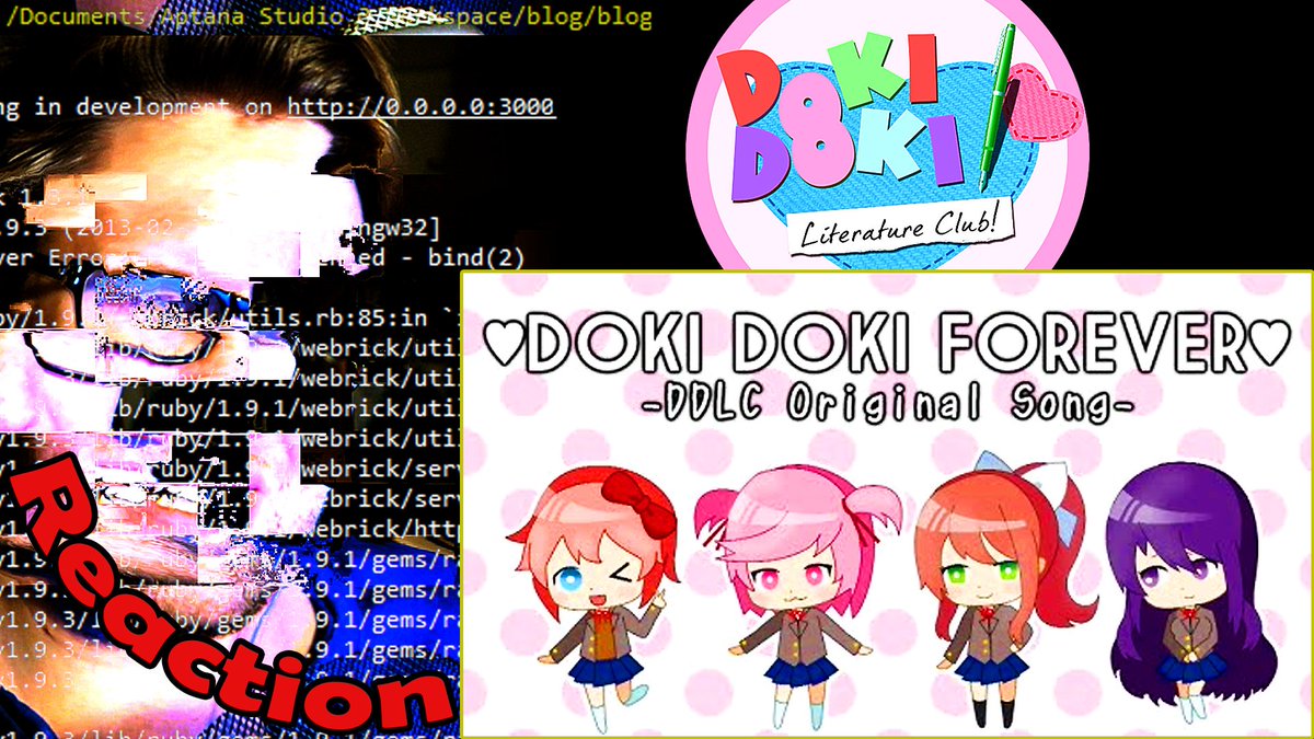 Dokidokiforever Hashtag On Twitter - doki doki forever song on roblox