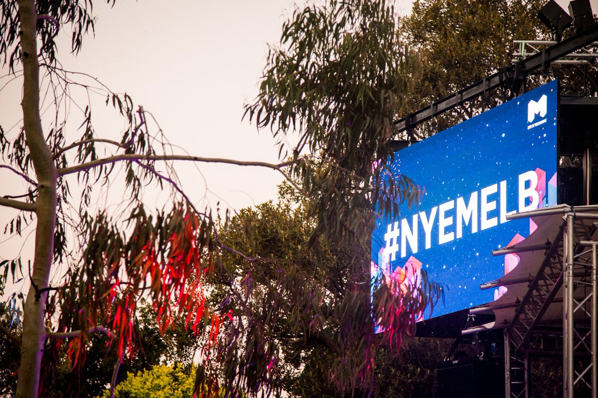 NYE Melbourne tweet media
