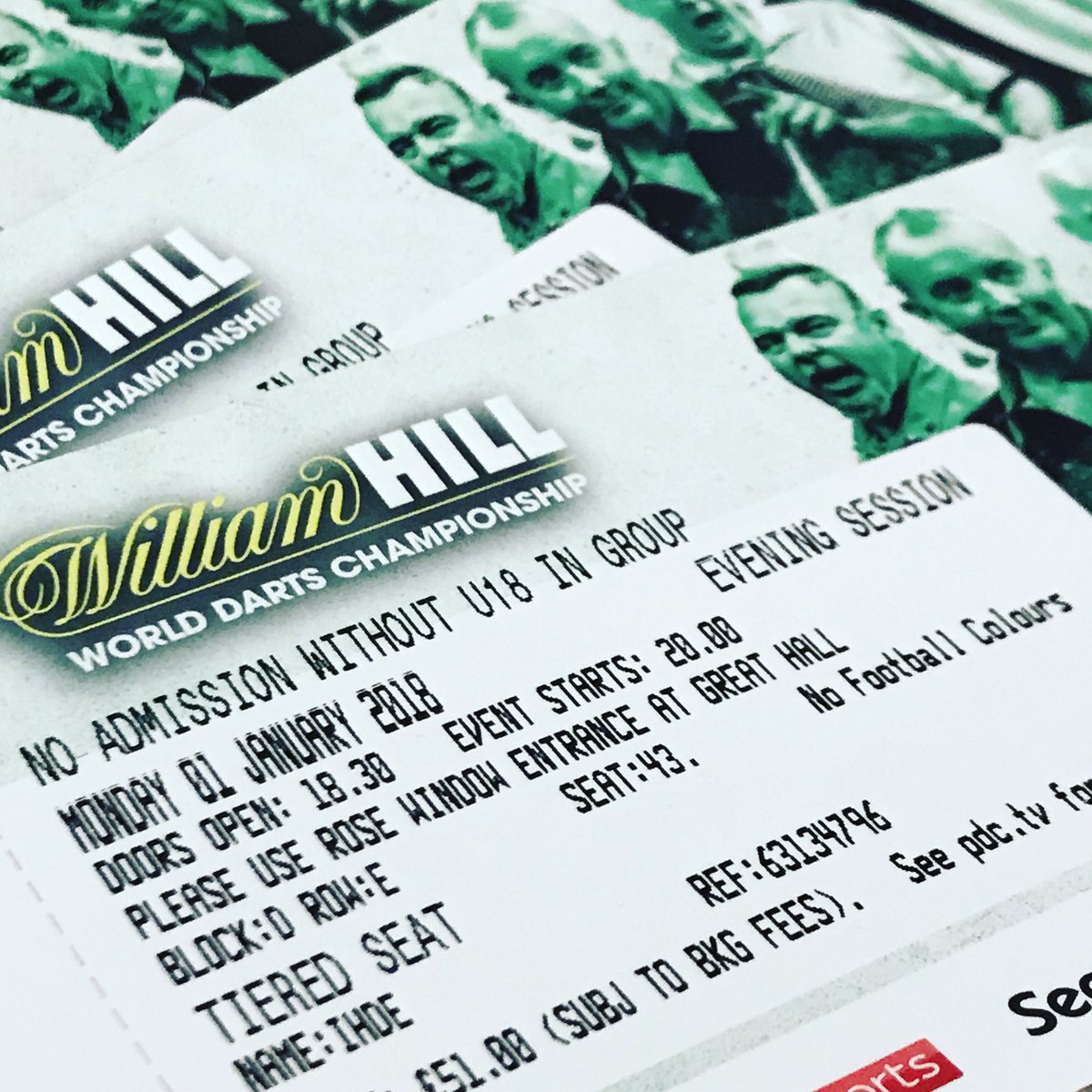 OMG... Deinen allerletzten Walk-on gibt es also tatsächlich live und in Farbe. Bis übermorgen, #Phil #Taylor! <3 #dartswm