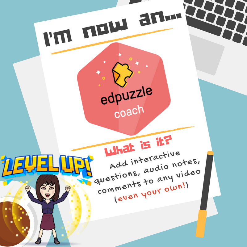 EdTechHawk's tweet photo. I'm an @edpuzzle coach now, and ready to get this Spring semester started! Let's do this! #alwayslearning #edtech #EdPuzzler https://t.co/fqYys4RA0b