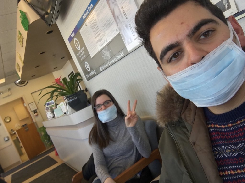Uh oh... looks like a case of strep throat has caused us a little delay. Will  @mospilly be okay? Will we make it to the big city? Is Trump still are g. damn president? Stay tuned!