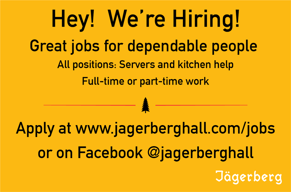 #jobs #catskills #FOH #BOH #Craftbeer