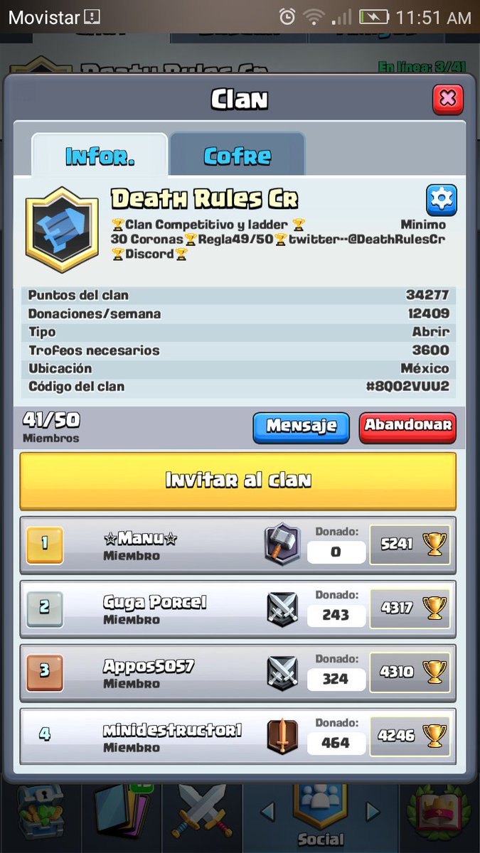 ElixirTeamCR's tweet photo. Actualmente estamos en 9 ligas distimtas 😎😎

Si te interesa ser parte de este gran equipo actualmente estamos reclutando para el competitivo MD para mas información 📝 3800+🏆

@RhinoLeague 
@copa_singin_CR 
@xPapusProsx 
@zzChildzz 
@SuperLeagueGam1 https://t.co/H4Dy9AsVdJ