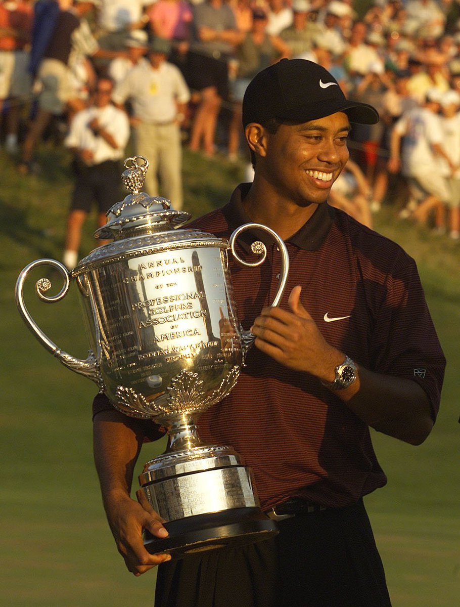 PGATOUR's tweet photo. Tiger's 2000 season:
20 starts.
20 top 25s.
17 top 10s.
9 wins. 🏆🏆🏆🏆🏆🏆🏆🏆🏆
3 majors.
4 runners-up.

RESULTS:
1st 🏆
1st 🏆
2nd
T18
2nd
1st 🏆
2nd
5th
T4
1st 🏆
1st 🏆
T23
1st 🏆
T11
1st 🏆
1st 🏆
1st 🏆
3rd
2nd
T5

#HappyBirthdayTiger https://t.co/NDJM8XSqfd