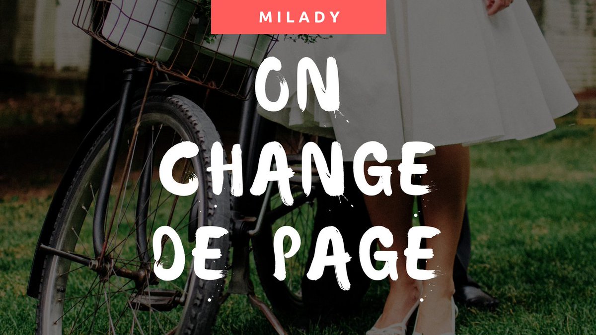 MiladyLitte's tweet photo. 😍 Toute l’actualité @MiladyLitte passera désormais sur @MiladyFR. 
On compte sur vous pour faire passer le mot !😘 https://t.co/Z9CKwJu9Aq