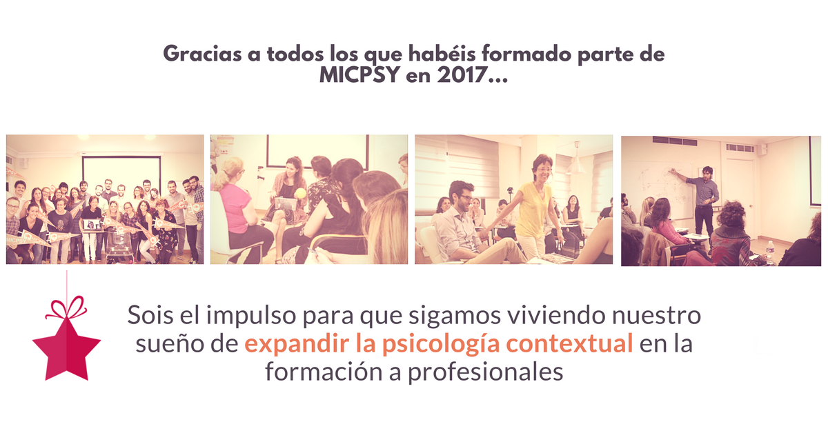 _MICPSY's tweet photo. Queremos felicitaros a cada uno de vosotros por dar una vuelta más al sol a nuestro lado... 🎆 A los +150 profesionales que se han formado con nosotros este año, a nuestros colaboradores, a nuestros seguidores: a ti, ¡GRACIAS! #MICPSY #terapiascontextuales #psicologia https://t.co/zq7FCtmZvG