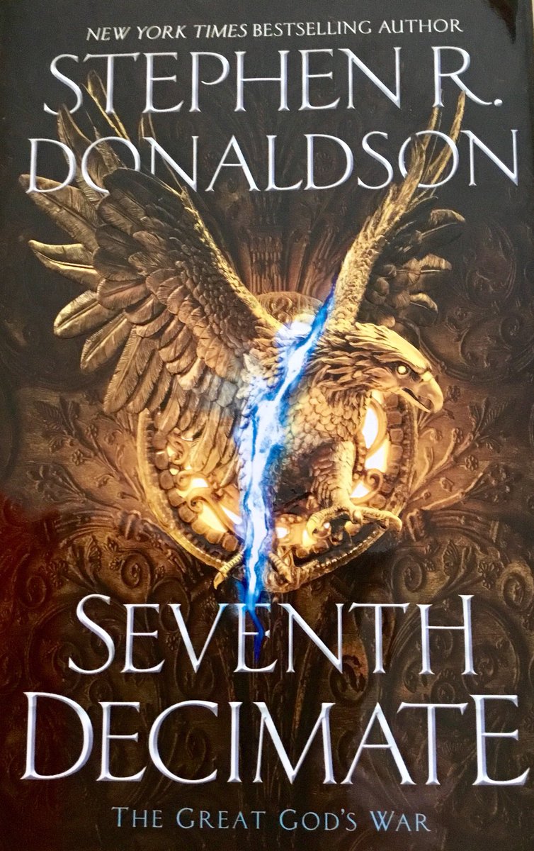 LisaDMeyer's tweet photo. My next #read #stephenrdonaldson #seventhdecimate #fantasy #literature https://t.co/gmAKKqRj1q