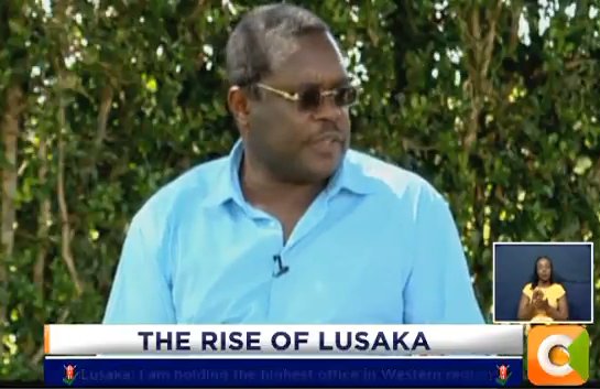 citizentvkenya's tweet image. Lusaka: I am holding the highest office in Western region #Events2017