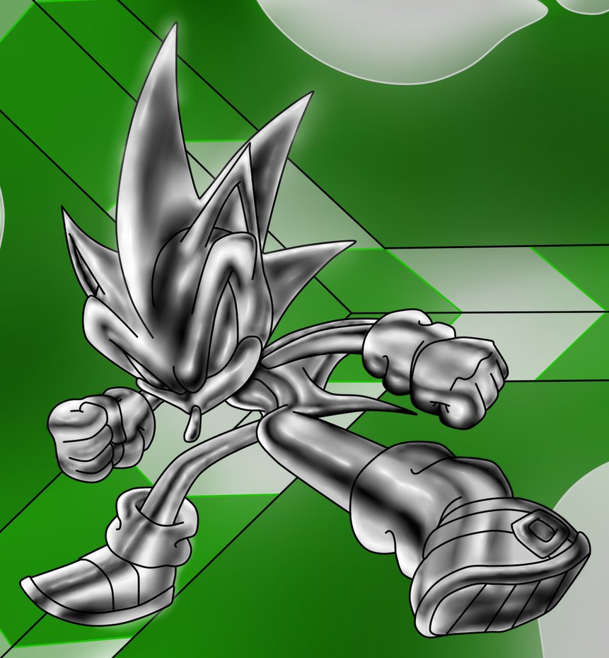 Como DESENHAR o SUPER SILVER do SONIC - Como DIBUJAR a SUPER