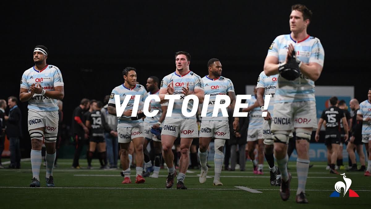 lecoqsportif's tweet photo. 👏 Victoire pour le @racing92 face à Oyonnax !
🆚 12-16
💙 BRAVO les #BleuBlancCiel ! 
#USOR92 #AllezRacing https://t.co/J3RUOAZRei