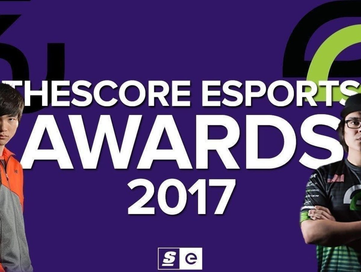 theScoreDota2's tweet photo. theScore esports Awards 2017 https://t.co/b26EfchiFe https://t.co/3nv0e5tqps