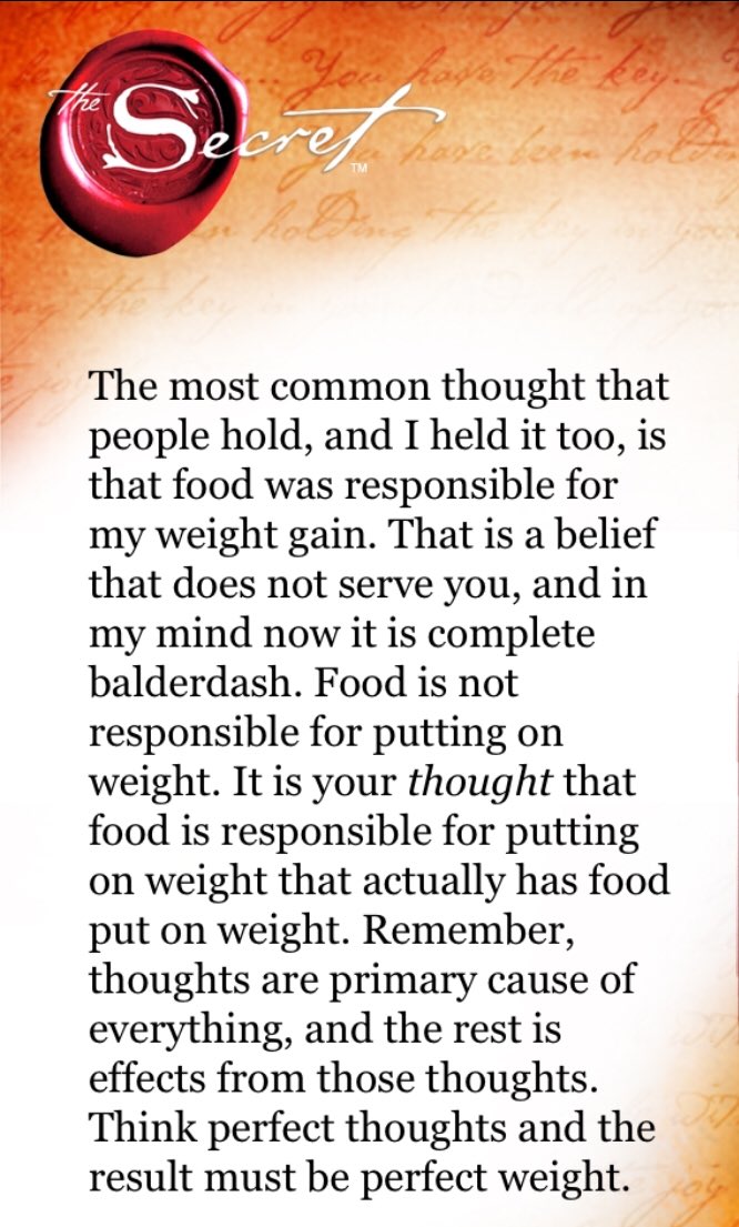 The most common thought that people hold, is that food is responsible for your weight gain. <a href="/TheSecret/">The Secret</a> <a href="/LawOfAttraction/">Humanity</a> #weightloss #food #thesecret #lawofattraction #love #grateful #humble #responsible #SaturdayMotivation #LifeLessons #JoyTrain #happiness #inspiration