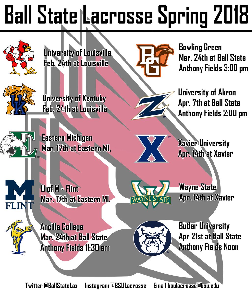 Ball State Lacrosse tweet media