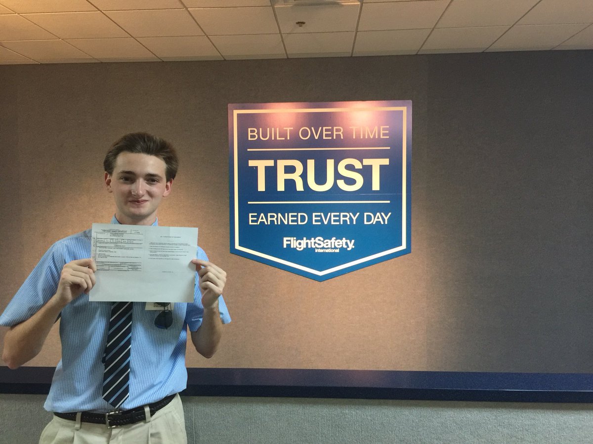 Pilot1Bill's tweet photo. Congratulations to my son Glen Atwood who last week at age 20, added a full CE-525 #CessnaCitation type rating to his commercial pilot certificate! Quite possibly one of the youngest pilots on the planet with this rating! Wow! https://t.co/hWCXPurMDg