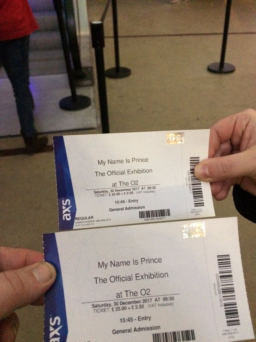 <a href="/princeexhibit/">My Name is Prince</a> <a href="/theo2/">The O2</a> <a href="/PaisleyPark/">Paisley Park</a> - Wow, simply Wow! Absolutely fantastic #MyNameIsPrince exhibition, spent over 2 hours in there (could have easily spent even longer)

If you can get to this before 7th Jan and you love <a href="/Prince/">Prince</a> - it is imperative you see this exhibition