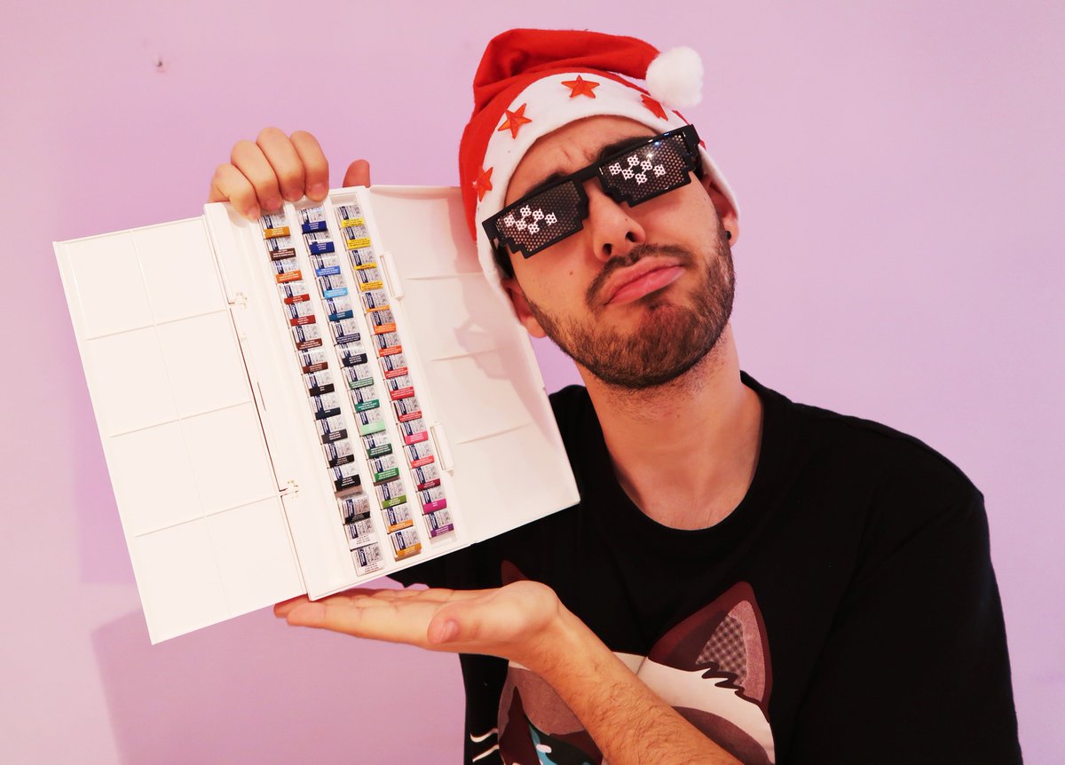 ¡Sígueme, dale RT+FAV y escribe un comentario diciendo que quieres este pack de increíbles acuarelas Winsor &amp; Newton para entrar en el sorteo! :DDD ¡Mucha suerte!