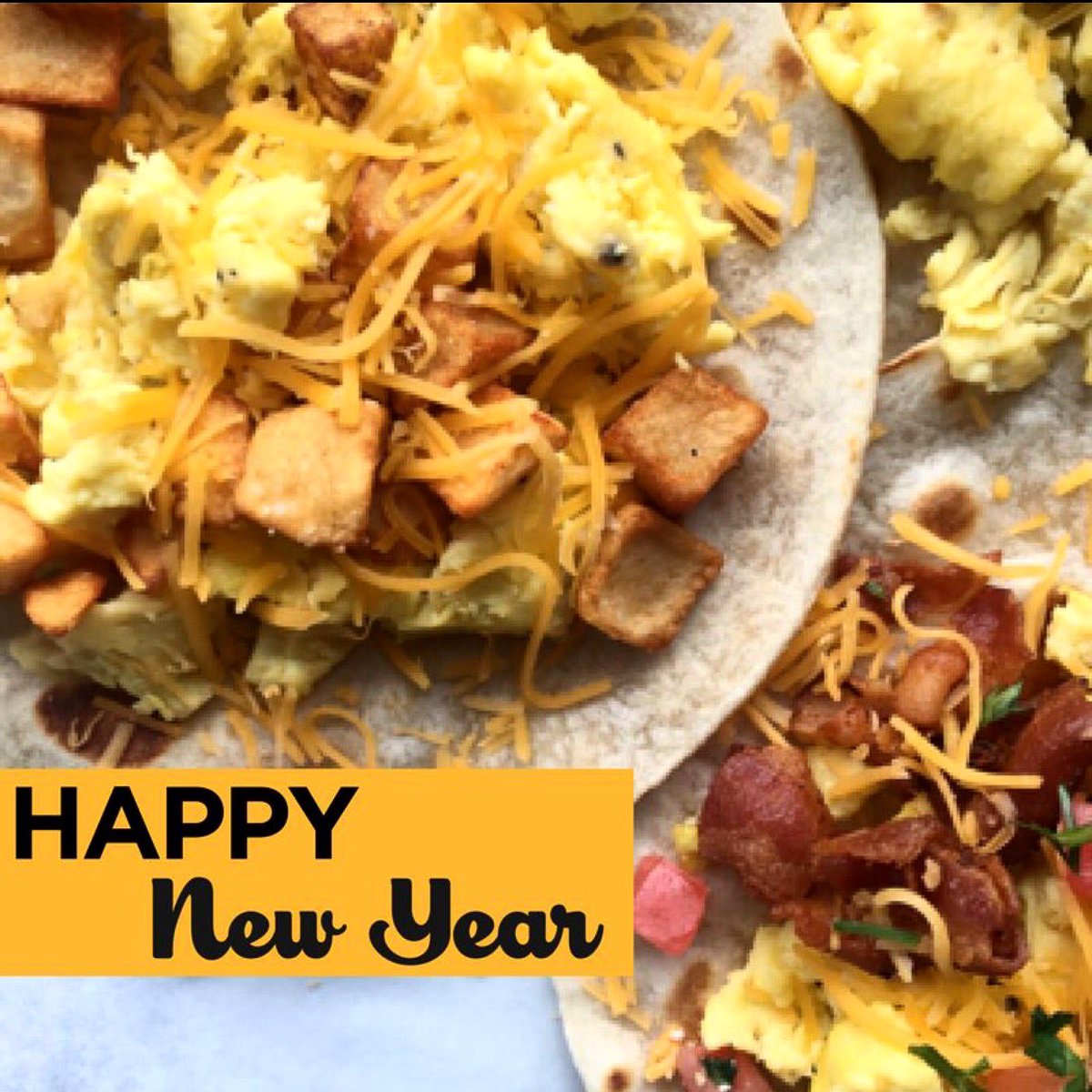RustyTacoInwood's tweet photo. Begin the New Year with breakfast tacos!  It's going to be cold on New Year's morning, order them to go and we will bring them out to your car! #breakfasttacos #tacostogo #morningtacos #rustytaco #happynewyear https://t.co/Dur9QeZvFW