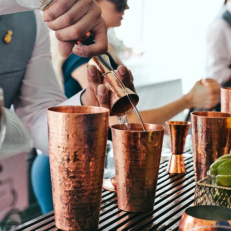 Shake up your #newyearseve celebration with #copper barware from <a href="/SertodoCopper/">Sertodo Copper</a>! #baressentials #thesportingdistrict #manlypursuits #enjoythefinerlife