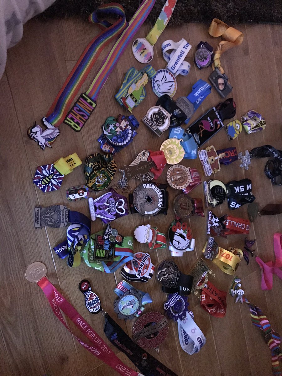 Marie_L_Hall's tweet photo. #MyYear2017 ......in medals ! 🥇 https://t.co/Id9S0o8388