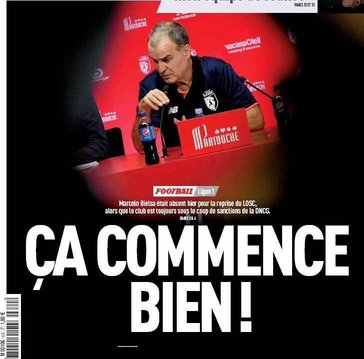 Ultimo_Diez's tweet photo. NUMÉRO 16
Marcelo Bielsa débarque à Lille en Juillet. Quelques embrouilles avec les journalistes de l’Equipe et de RTL plus tard, il est démis de ses fonctions en Novembre. #Ultimo2017 https://t.co/y2GFuGURIF