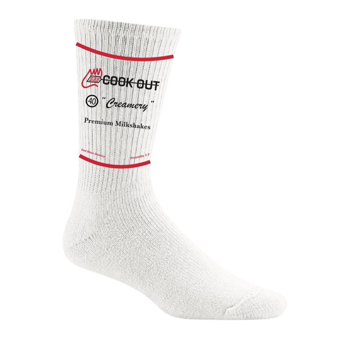 CookOut's tweet image. RT if you would wear these 🥤🧦♨️