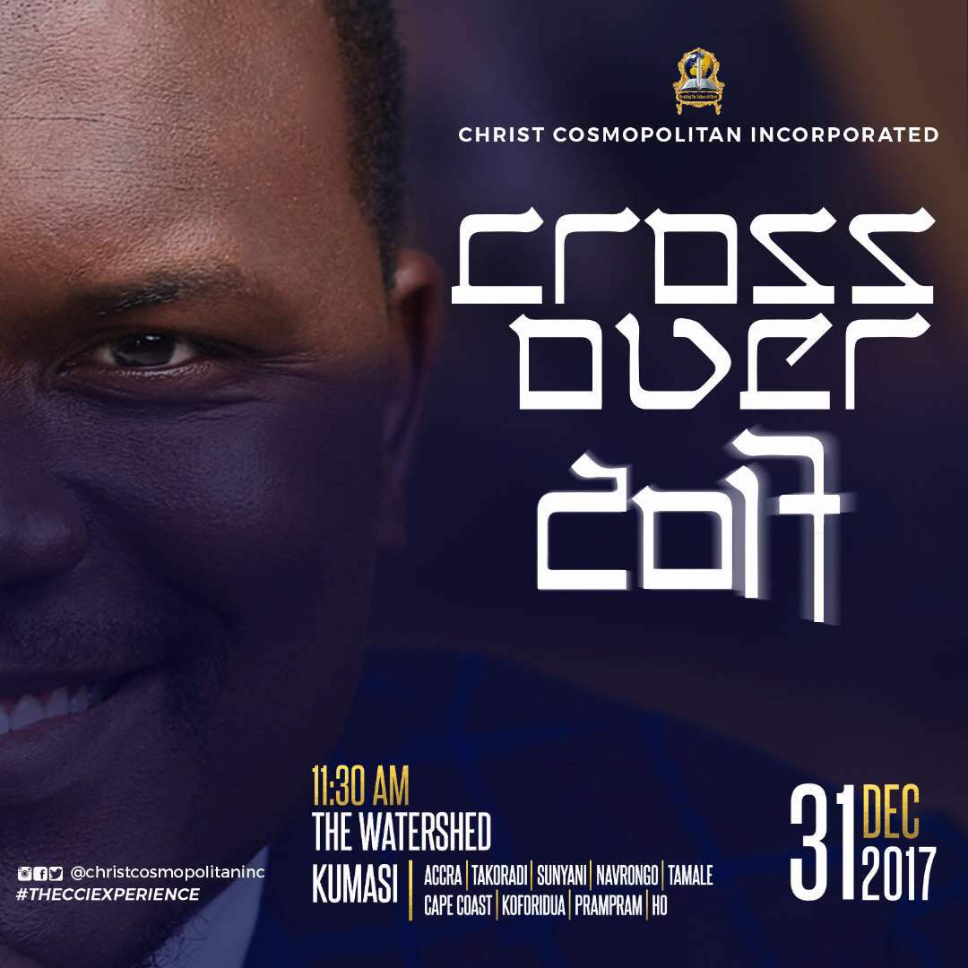 thepastorobed's tweet photo. Join me tomorrow at @ChristCosmoInc letโs #crossover into victory.
#TheCCIExperience
#CrossOver2017
#December31
#NewYearsEve
#NYE2017 https://t.co/XYlUHTWTnf