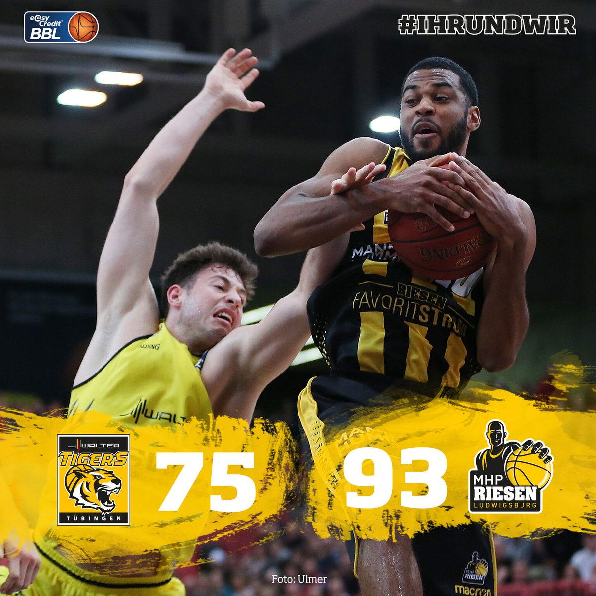 DERBYSIEGER DERBYSIEGER HEY HEY! 

Die Teilnahme an der #easyCreditBBL Pokalquali damit auch fix. Einfach ein geiler Jahresabschluss!

Die Stats >> easycredit-bbl.de/de/n/spielberi…