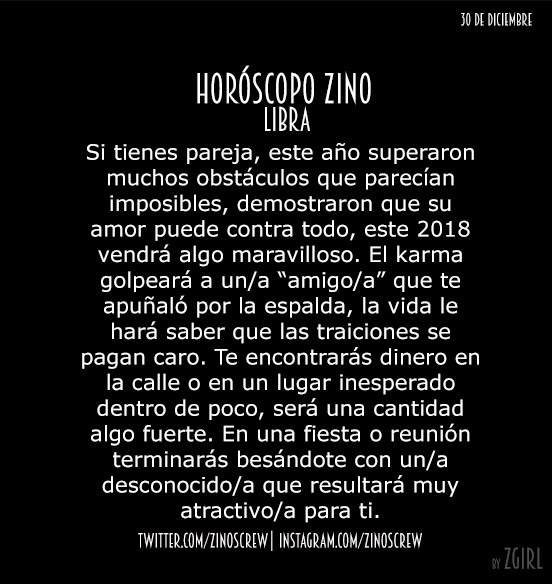 zinos__'s tweet photo. #HoróscopoZinoElFINAL 
#HoróscopoZino #Libra
Parte I, II &amp; III. https://t.co/Ht9iZ7oMCz