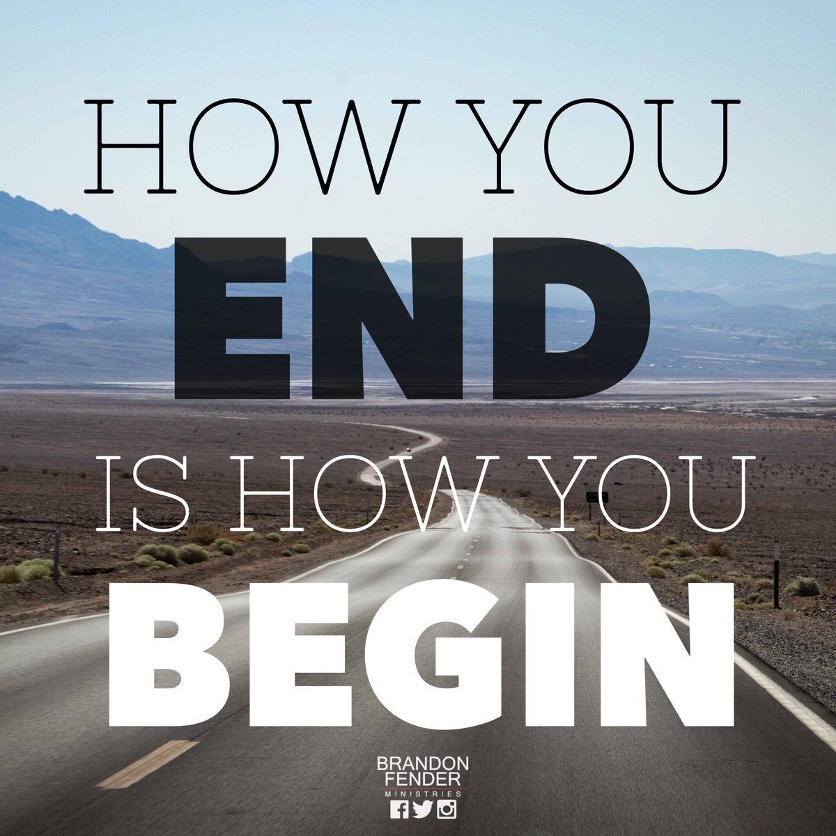 brandonfender's tweet photo. How you END is how you BEGIN!
No matter how great or not-so-great this year has been...finish this year and season of your life STRONG and you will begin your next year and season STRONG!
#End #Finish #Beginning #Start #Strong #Year #Season #YourBestIsNext #Live #Life #Faith https://t.co/vx57ipBeOB