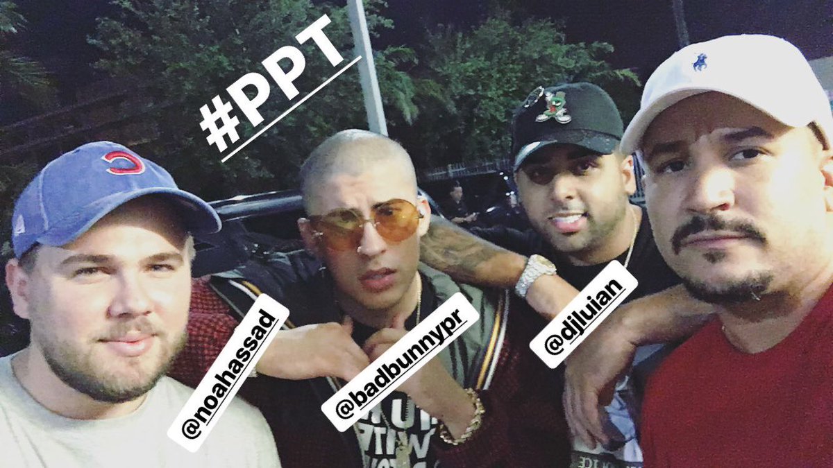 Angelo_TorresJR's tweet photo. Tener la oportunidad de hacer cosas grandes junto a los Bros @badbunnyPR y @Noahassad #HighLight2017 Gracias 🙏🏽 #SIEMPREPPT https://t.co/ABnlAPqdZI