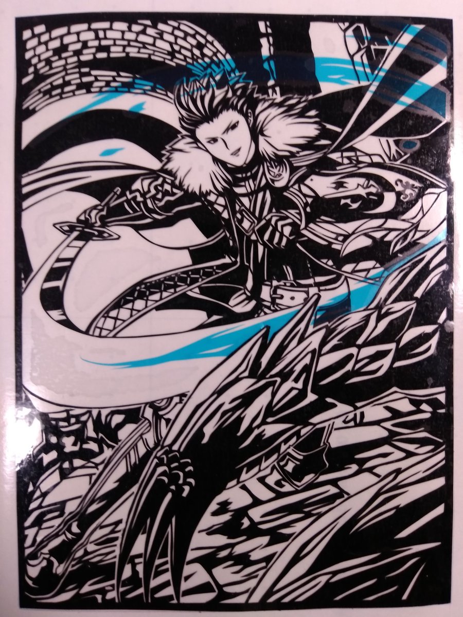 ろびん カッティングシート ファイアーエムブレムサイファ グストン国の王子 ダリオス イラストはミヤジマハルさんです T Co Cd3q4lc8bd Twitter