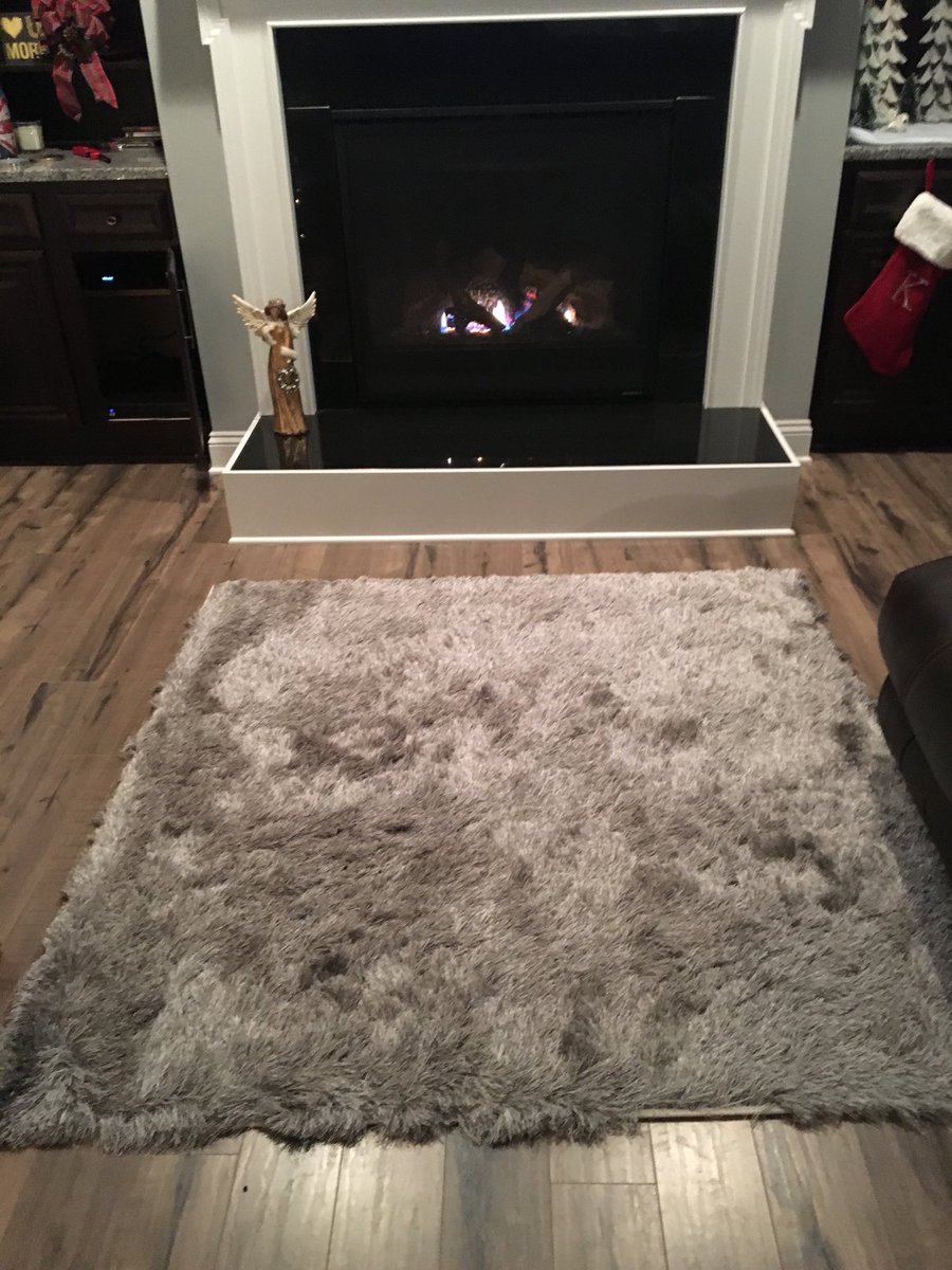 KaraRempfer's tweet photo. Love the new #safavieh, looks great in front of the fireplace https://t.co/5lxtYNTZyL