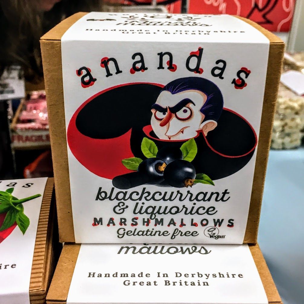 TradeShowExp's tweet photo. In 2018, vegan products are going to see a big surge in popularity driven not only by people wanting to eat healthy but also new exciting products everyone can enjoy. Here's a great example of vegan marshamallow from @VegfestUK. #veganism #TrendSetterSaturdays https://t.co/Cprao11XvI