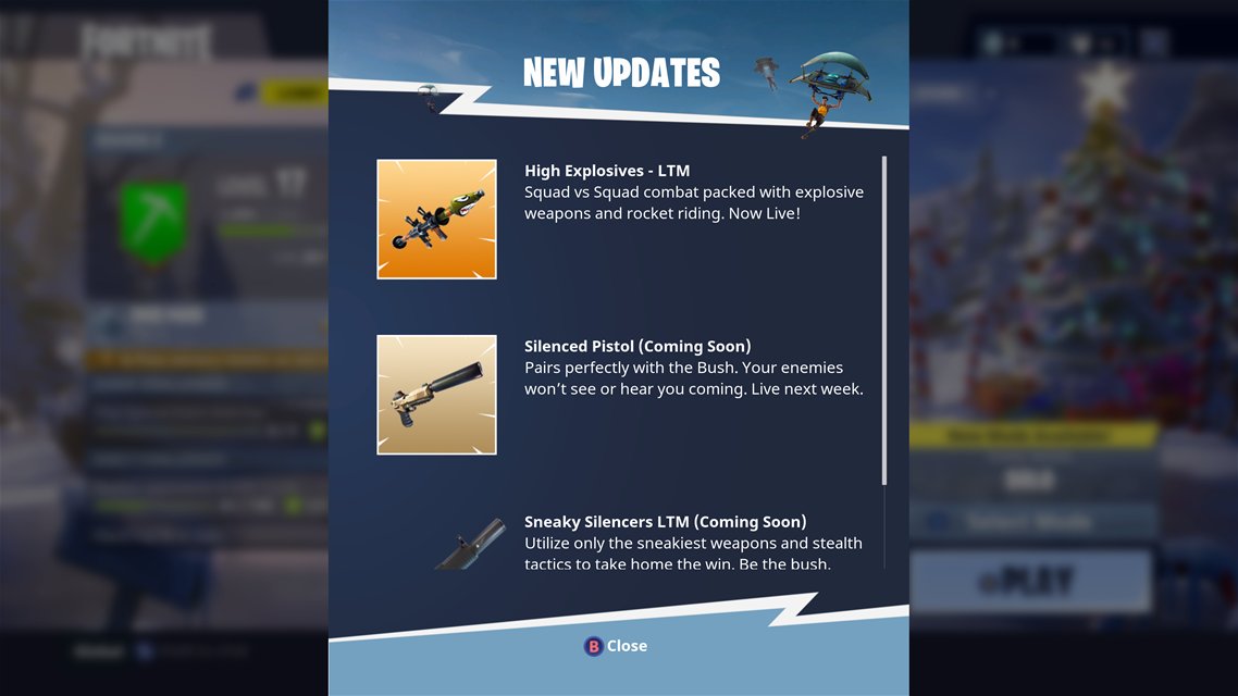 fortnite season 9 news - new ltm fortnite