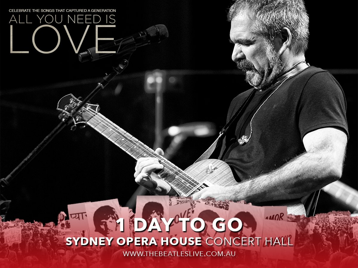 The Beatles Live (@beatlesliveau) on Twitter photo 🐞✊♥ ONE DAY TO GO, #SYDNEY! ♥✊🐞#ALLYOUNEEDISLOVE ♥ #NEWYEAR2018 ❥ <a href="/SydOperaHouse/">Sydney Opera House</a> with <a href="/irwinthomas/">Irwin Thomas</a> - <a href="/ciarangribbin/">Ciaran Gribbin</a> - <a href="/jacksonwthomas/">Jackson Thomas</a> - <a href="/RaiThisMusic/">Rai Thistlethwayte</a> + 🍓#StrawberryFields Orchestra
Comin'? 🎉 🐞TIX ▹▹ beatleswithorchestra.com 🐞✊♥ ONE DAY TO GO, #SYDNEY! ♥✊🐞#ALLYOUNEEDISLOVE ♥ #NEWYEAR2018 ❥ <a href="/SydOperaHouse/">Sydney Opera House</a> with <a href="/irwinthomas/">Irwin Thomas</a> - <a href="/ciarangribbin/">Ciaran Gribbin</a> - <a href="/jacksonwthomas/">Jackson Thomas</a> - <a href="/RaiThisMusic/">Rai Thistlethwayte</a> + 🍓#StrawberryFields Orchestra
Comin'? 🎉 🐞TIX ▹▹ beatleswithorchestra.com