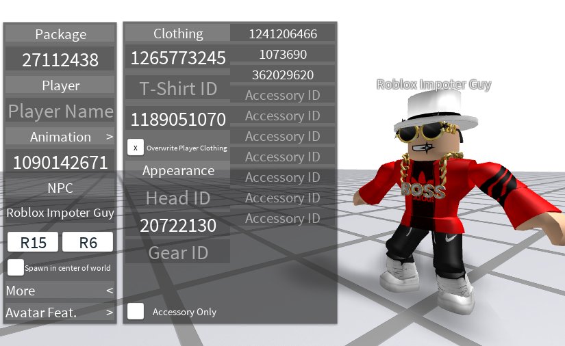 Avatar Importer Roblox Plugin