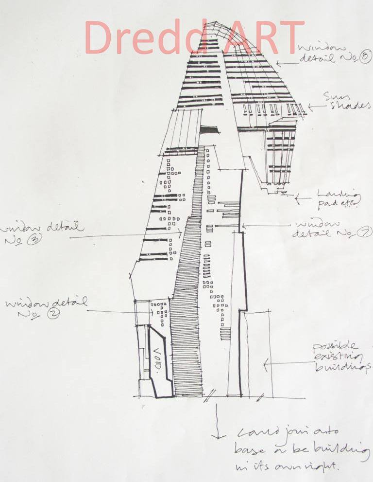 MAngel_Arqto's tweet image. #Architecture &amp;amp; #Film // Concept Art + Architectural design for Judge Dredd (1995) #FilmSetDesign #FictionalTowers #Scifi #Arquitectura #Cine #ArqFilmFest