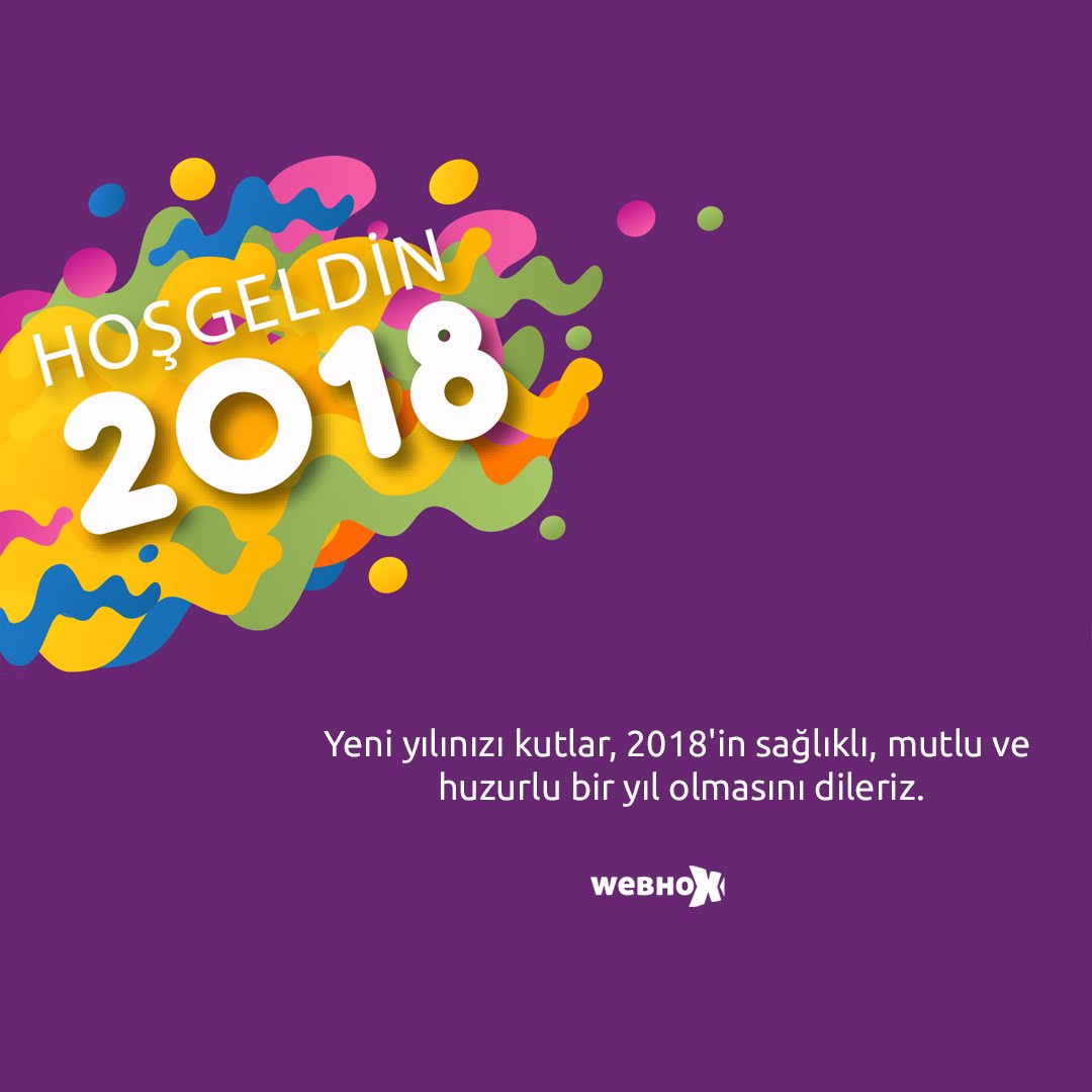 Mutlu Yıllar Dileriz. #2018 #webdesign #newyear #yeniyıl #webtasarım #webdizayn #programmer #php #html #html5 #phpmyadmin #graphicdesign #graphicdesigner #hosgeldin2018 #webtasarimizmir