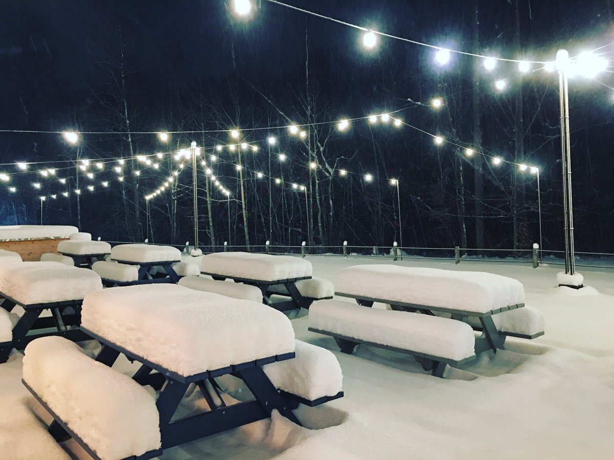 HaymarketTap's tweet image. Our patio is looking a little different than it did in June!