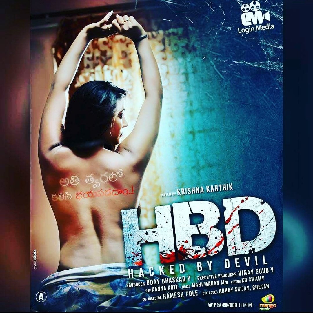 CreativePsychoo's tweet photo. #HBD #HackedByDevil #Directedby #KrishnaKarthik #ProducedBy #UdayBhaskar
@LMgroups #LoginmediaProdutionHouse https://t.co/gGkj4gYBtP