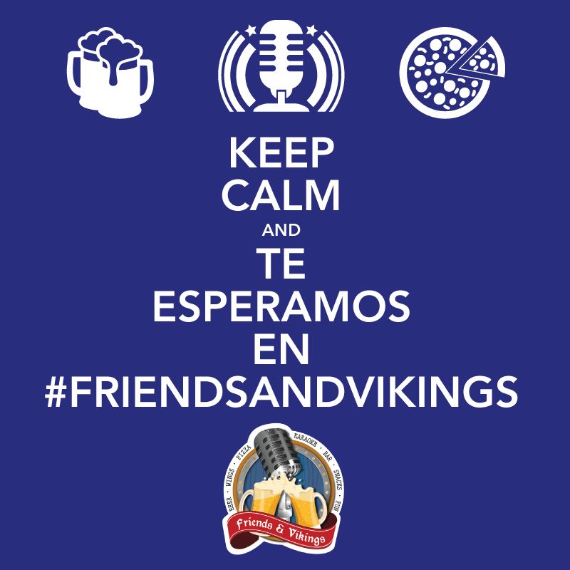 friendsNvikings's tweet photo. #FelizSábado Espero que ya vengas listo a cantar en el #karaoke de #FriendsandVikings Lomas Verdes porque pizza, cerveza y música ya hay… #FelizFinde https://t.co/1ms1ZApsdR