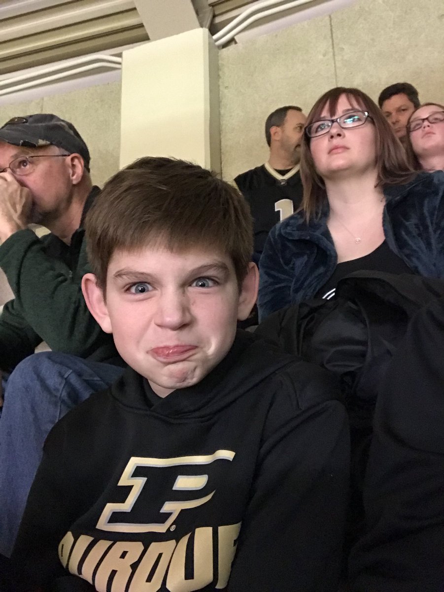 Be afraid!  #PurdueGameFace