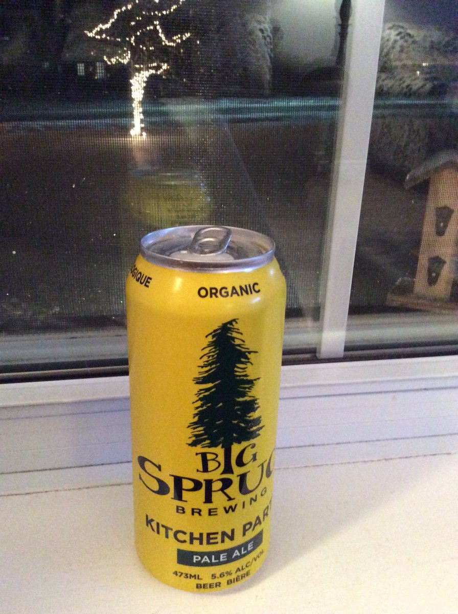 Not to turn my back on <a href="/TataBrew/">Tatamagouche Brewing</a> but also enjoy a taste from the  Cape now and then 🎄🍺. #kitchenparty @BigSpruceBrew  Really good - a lot like #deceptionbay
