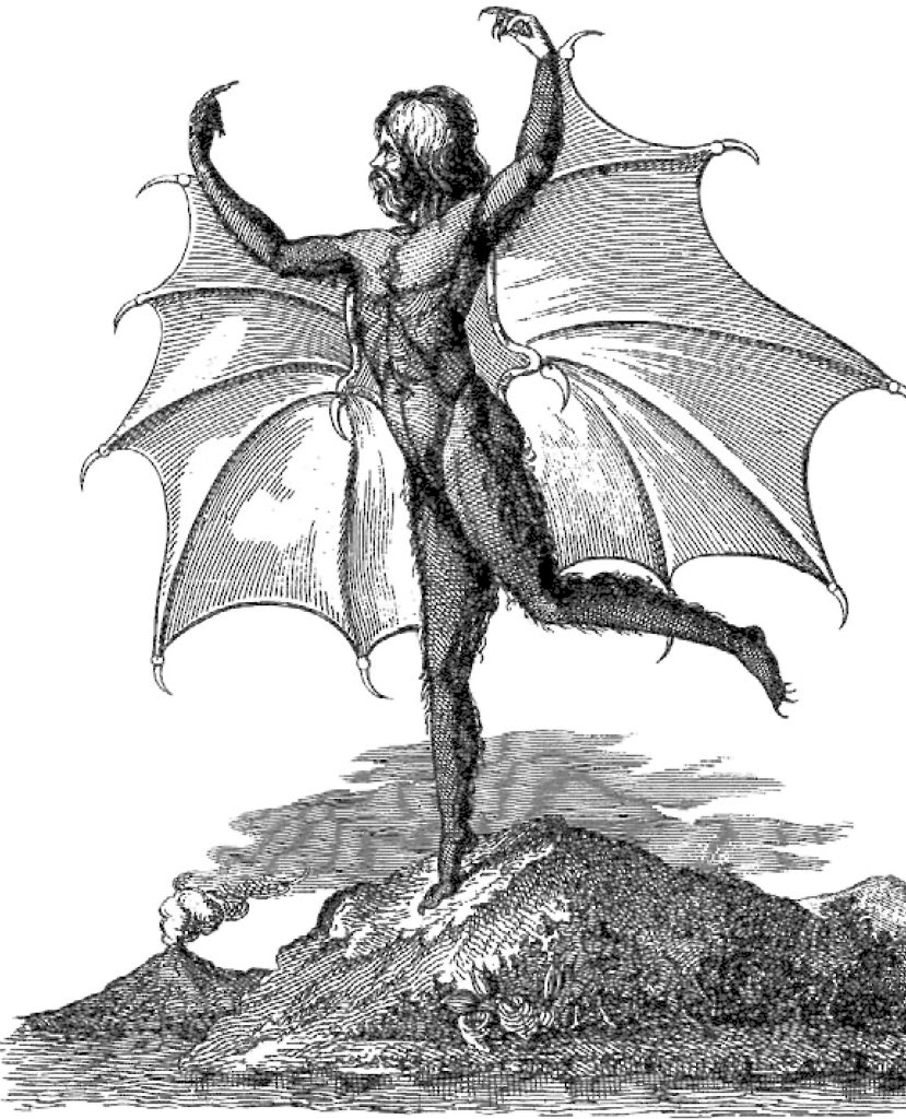 GyanS's tweet photo. The Sun (US) newspaper 1835 to boost sales had articles about fantastic animals on the Moon -bison, goats, unicorns, bat-like winged humanoids ("Vespertilio-homo") who built temples. These discoveries were supposedly made with "an immense telescope of an entirely new principle." https://t.co/4tKD4vJnzX