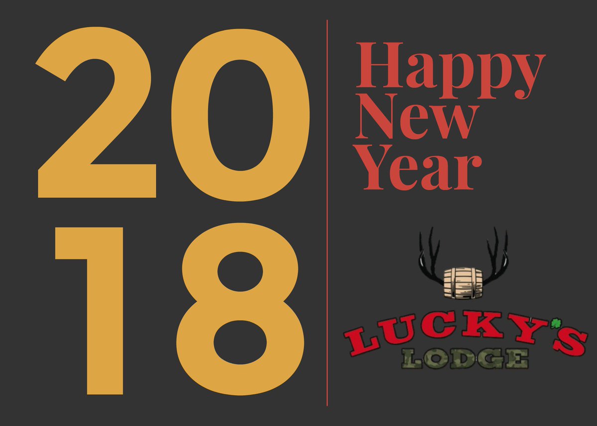 LuckysLodge's tweet photo. Happy New Year! #HNY #LuckysLodge https://t.co/vAXgaD88ou