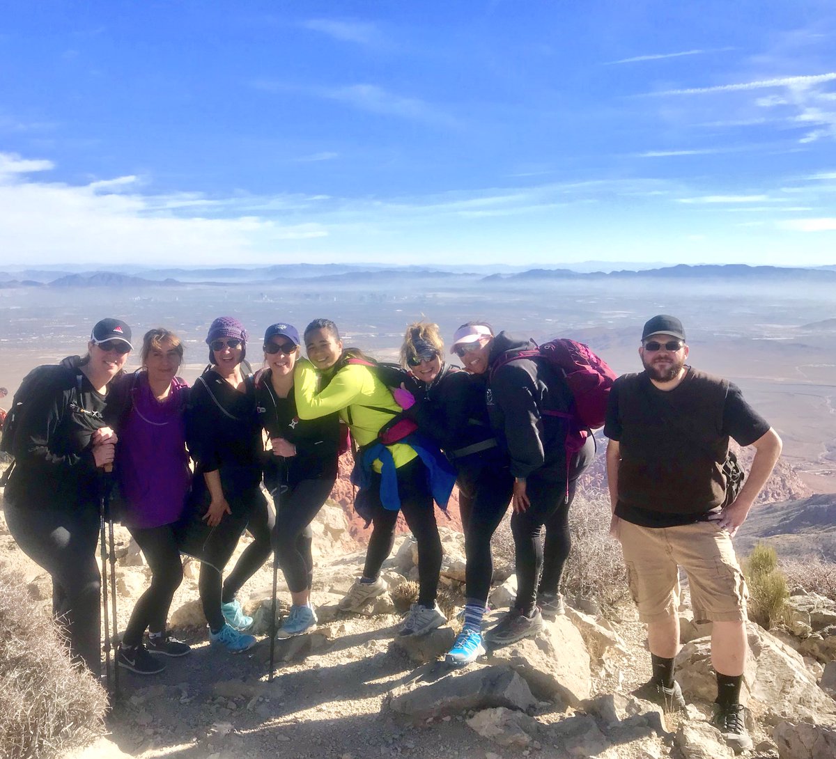 cbeckwith03's tweet photo. Today these 8 hikers conquered #TurtleheadPeak @RedRockCynLV
“Climb Mountains not so the world can see you, but so you can see the world.”
#optoutside #optoutdoors #choosemountains #RedRockCanyon #hiking #Love2Hike #hikingaddict #hikingadventures #nature #natureaddict #climb https://t.co/6DhLb3P9E1