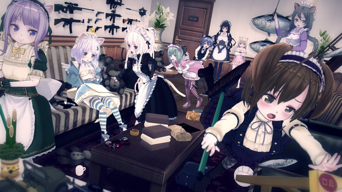 No.35 "大掃除"
プントのお屋敷にて(´・ω・｀)
#cm3d版深夜の真剣エディット60分一本勝負 #CM3D2 #シャムの日常
今まで使わせていただいたMODを1枚にまとめました。今年の12月からSSを撮り始めたのですが、MOD製作者様方には大変お世話になりました。
2018年も宜しくお願い致します_(┐「ε:)_ｺﾃｯ