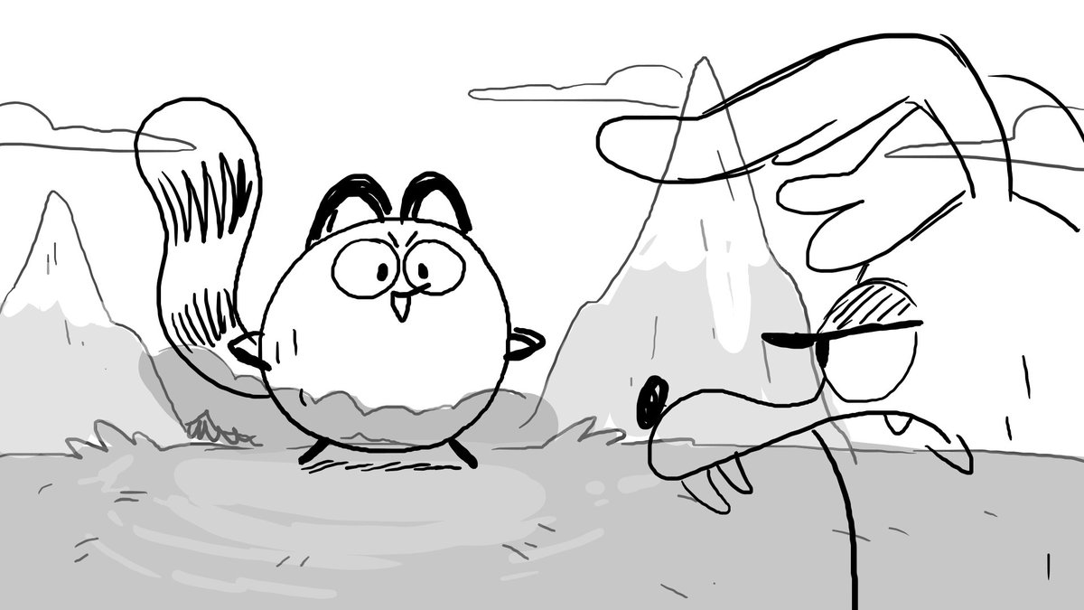 here's a few of the boards I did for a Coral &amp; PB short, they are definitely not the best but the goal was to finish it and it's about 95% there. I got demotivated working on it because of my own voice acting being bad but I'll try to work on it again 2018. 