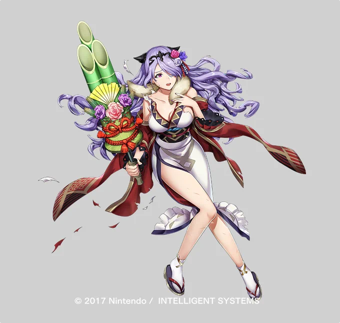 ファイアーエムブレムヒーローズにて『異文化交流中カミラ』描かせて頂きました!よろしくお願いいたします…! 